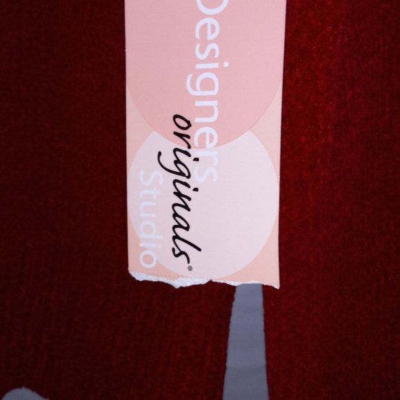 Designers Original Studio Red Zip Up Cardigan - Picture 4 of 8